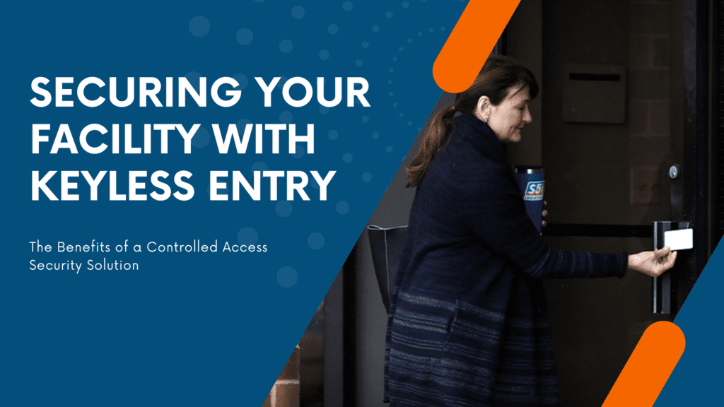 Discover the advantages of modern security solutions with MCC's blog post, 'Securing Your Facility with Keyless Entry and Access Control Systems'. The image showcases a professional woman confidently using a key card to unlock an office door, demonstrating the practicality and ease of our access control systems. Learn how MCC's keyless entry solutions can enhance your facility's security while simplifying access for authorized personnel.