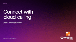 Connect with Cloud Calling Webex PDF eBook