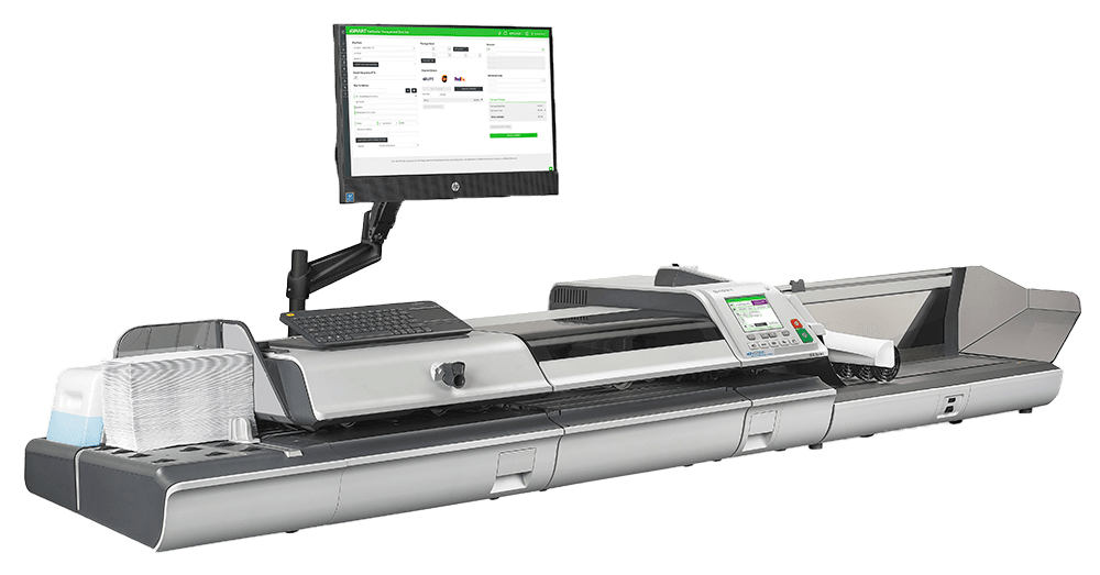 Quadient ix-9 postage meter with S.M.A.R.T. software