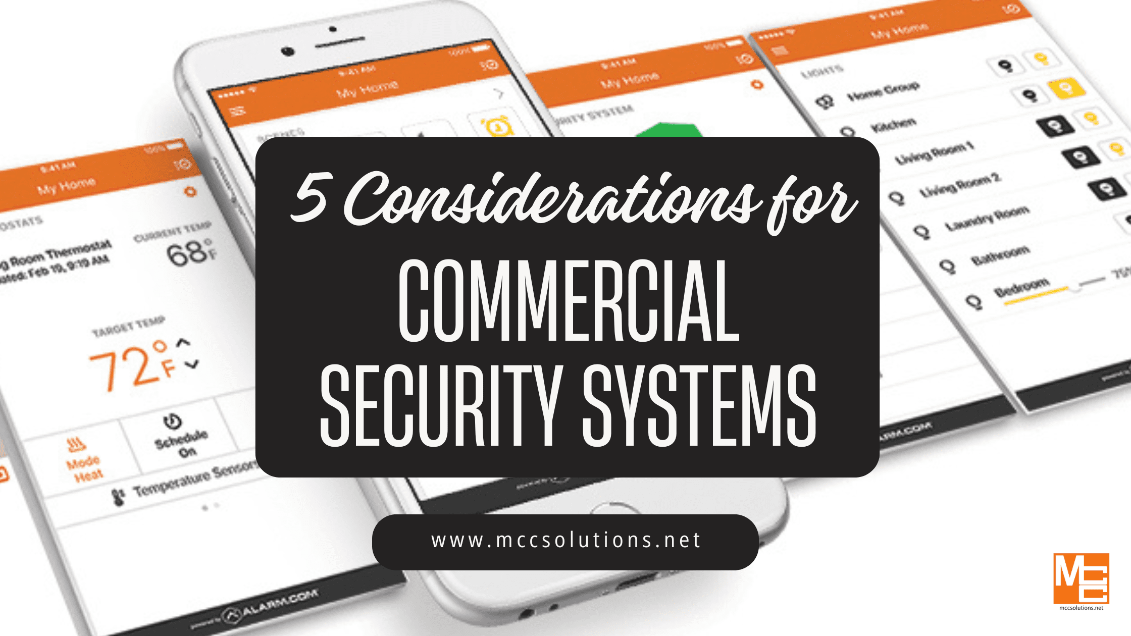 5 Key Considerations for Commercial Security Systems