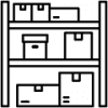 storage warehouse icon